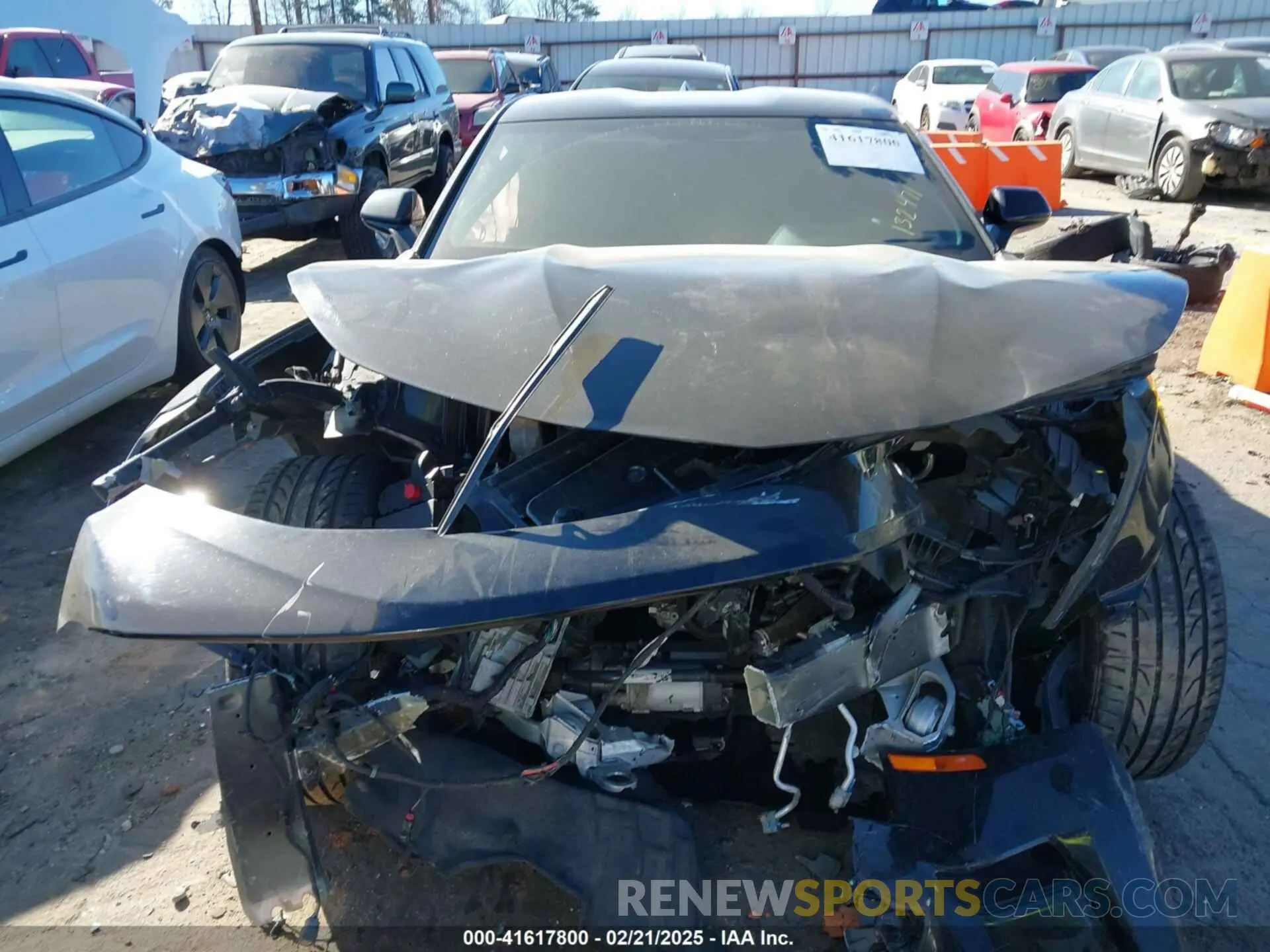 11 Photograph of a damaged car 1G1FB1RSXM0132471 CHEVROLET CAMARO 2021