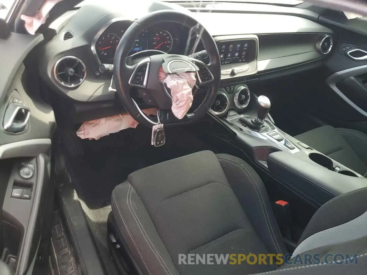 8 Фотография поврежденного автомобиля 1G1FB1RX0M0124617 CHEVROLET CAMARO 2021