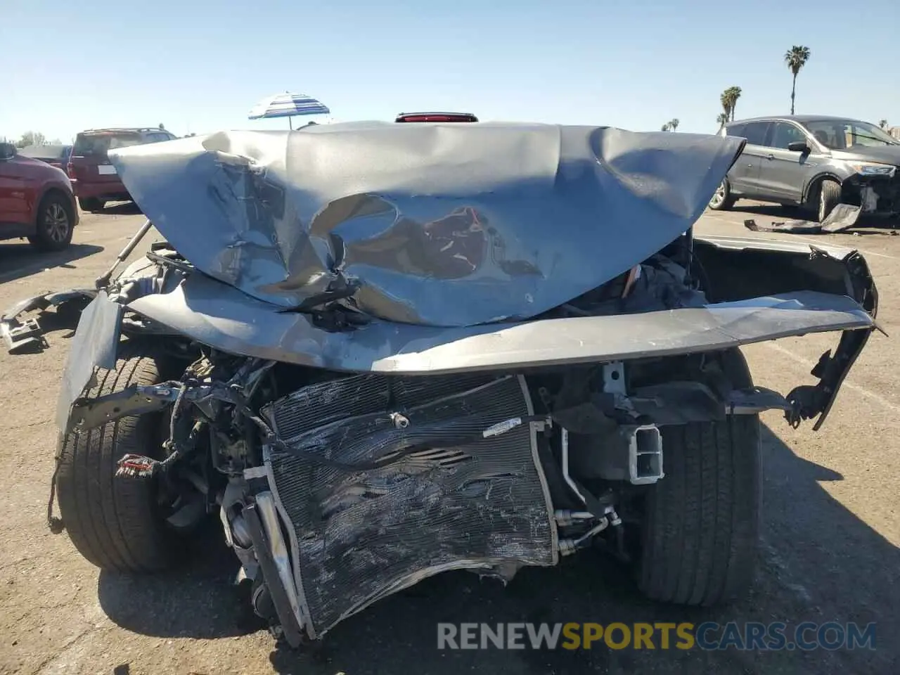 5 Photograph of a damaged car 1G1FB1RX0M0142714 CHEVROLET CAMARO 2021