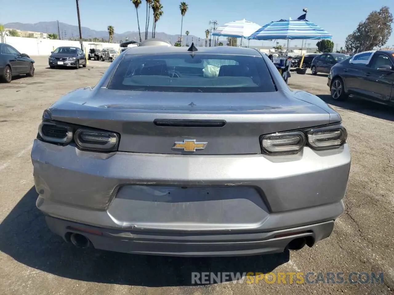 6 Photograph of a damaged car 1G1FB1RX0M0142714 CHEVROLET CAMARO 2021