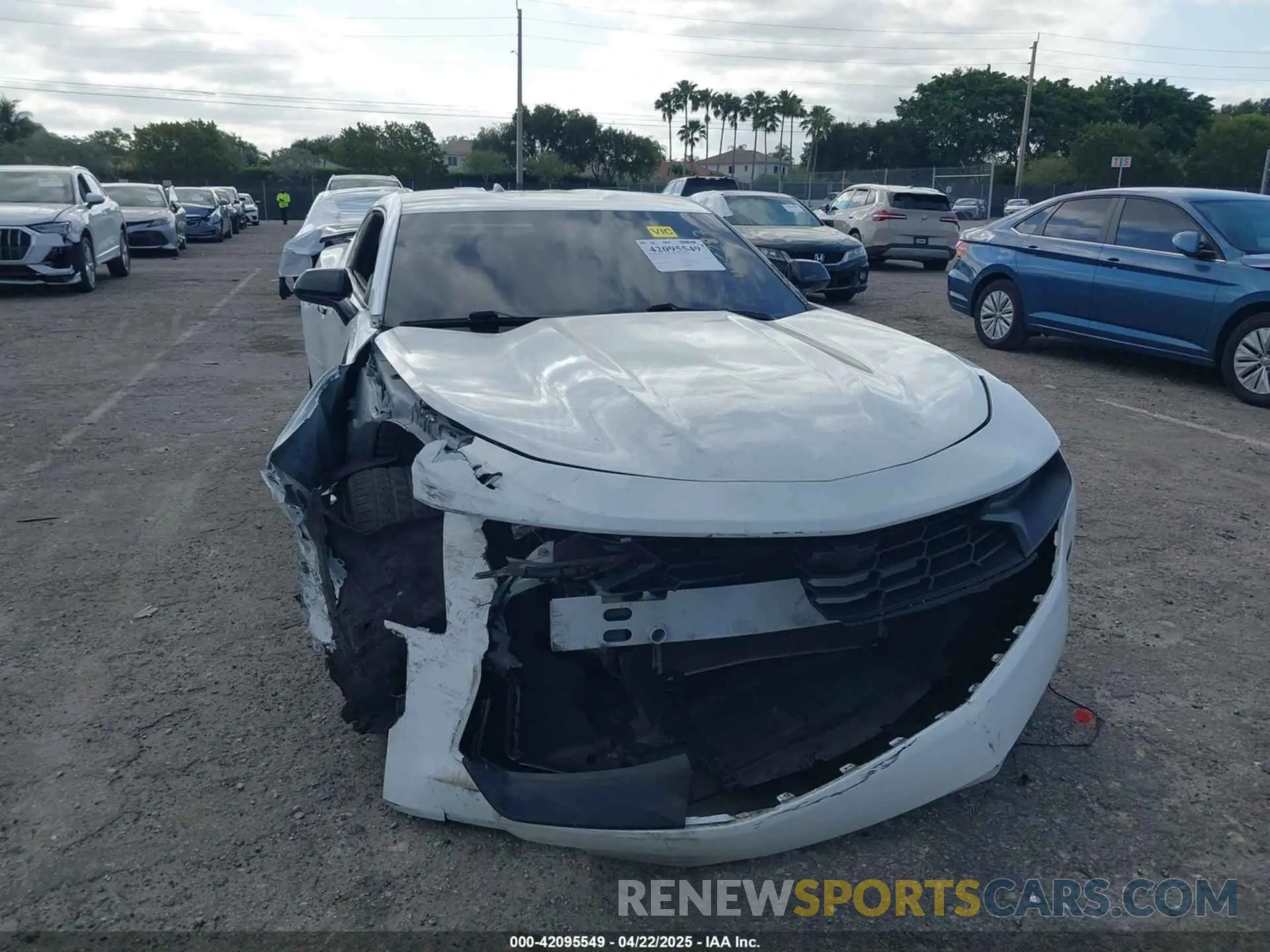 6 Фотография поврежденного автомобиля 1G1FB1RX1M0101783 CHEVROLET CAMARO 2021
