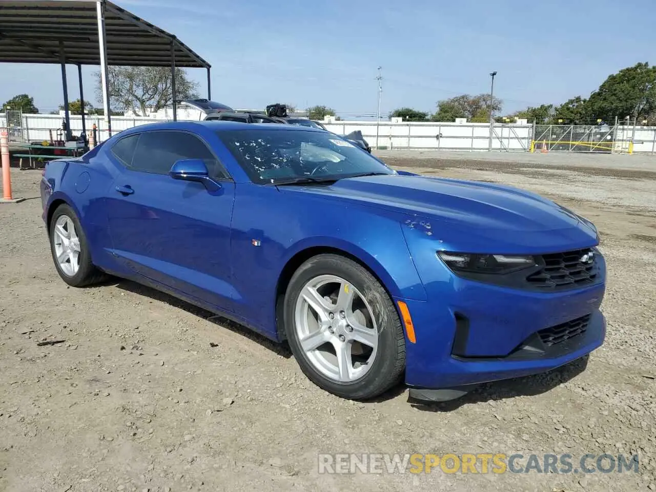 4 Фотография поврежденного автомобиля 1G1FB1RX2M0142472 CHEVROLET CAMARO 2021