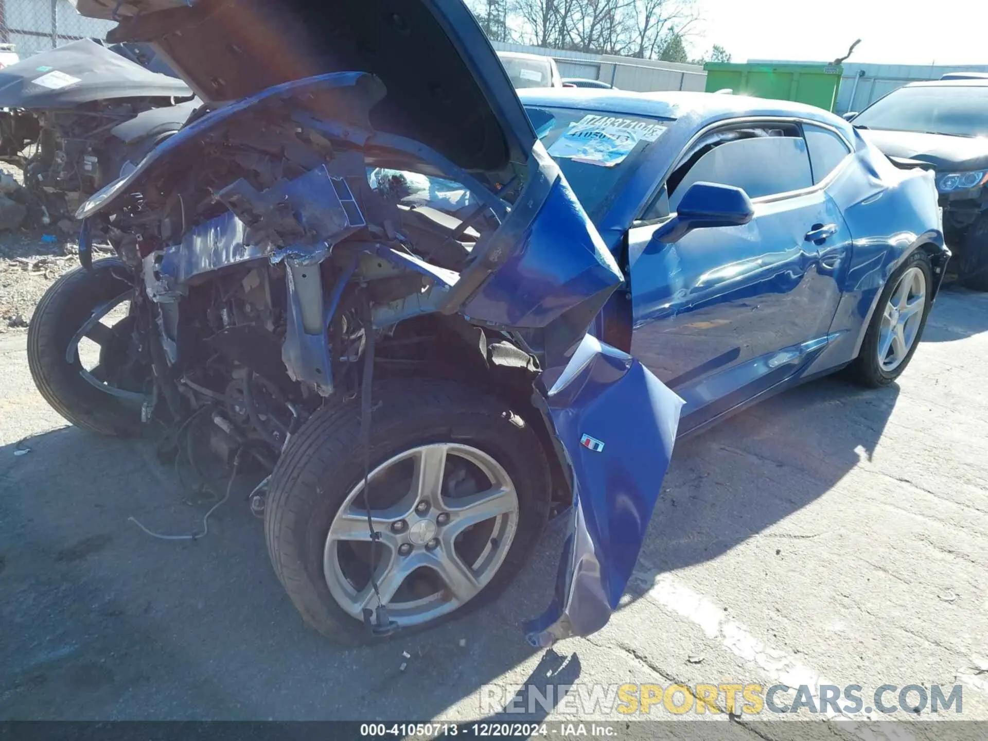 2 Фотография поврежденного автомобиля 1G1FB1RX3M0128032 CHEVROLET CAMARO 2021