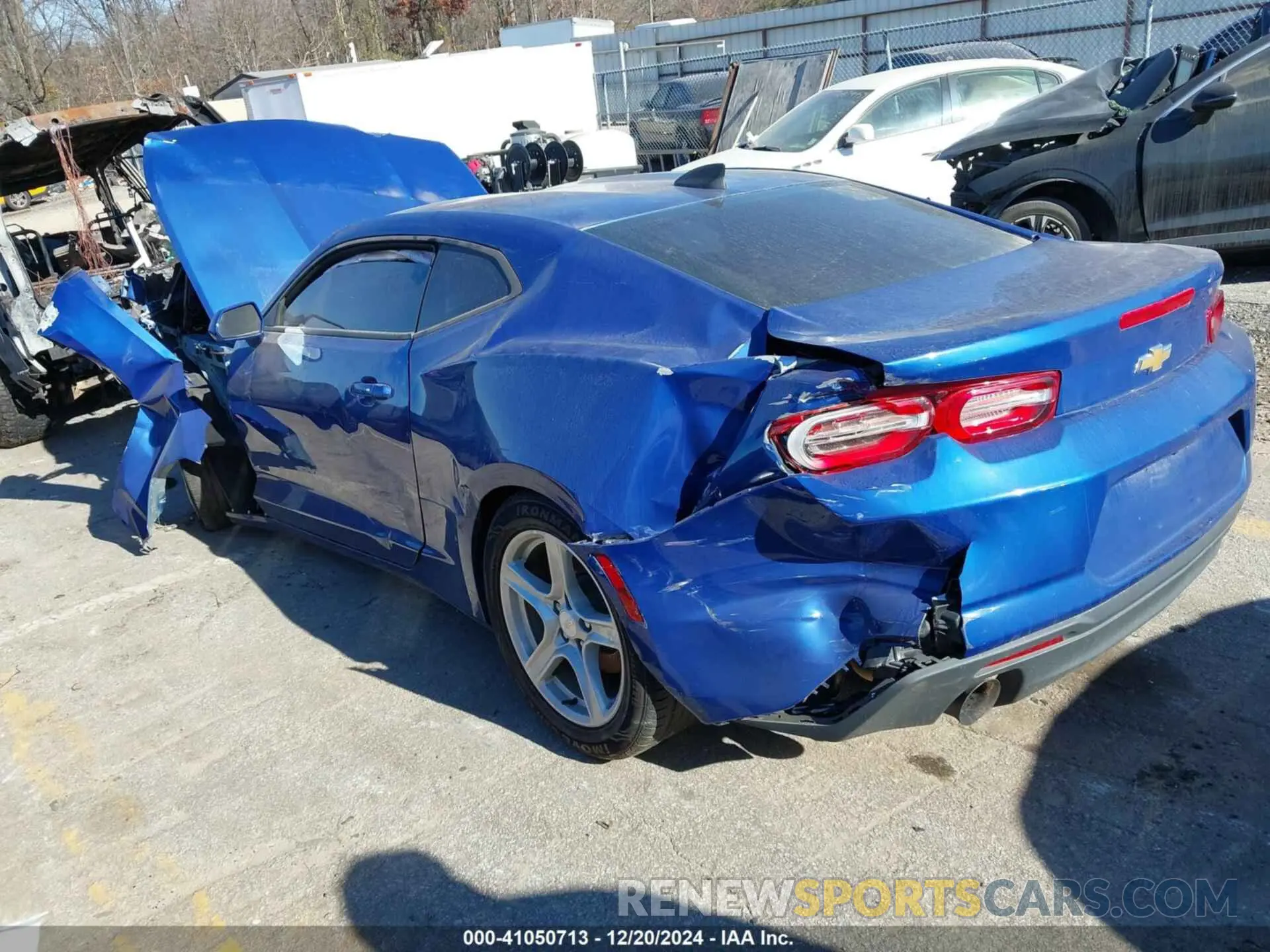 3 Фотография поврежденного автомобиля 1G1FB1RX3M0128032 CHEVROLET CAMARO 2021