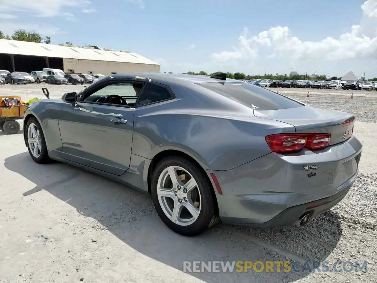 2 Photograph of a damaged car 1G1FB1RX5M0126864 CHEVROLET CAMARO 2021