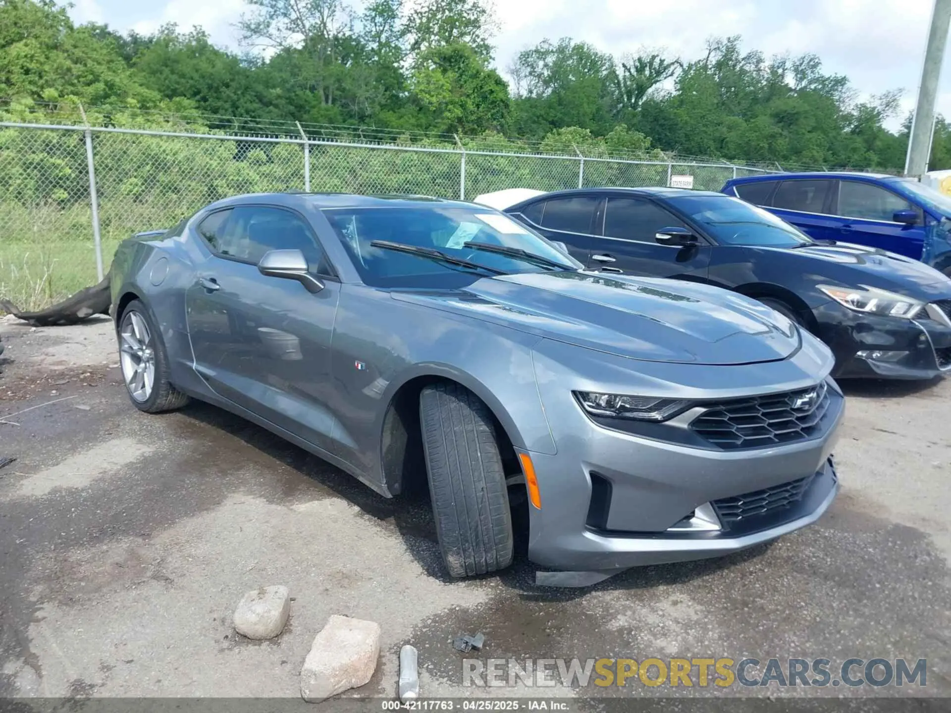 1 Photograph of a damaged car 1G1FB1RX7M0132519 CHEVROLET CAMARO 2021