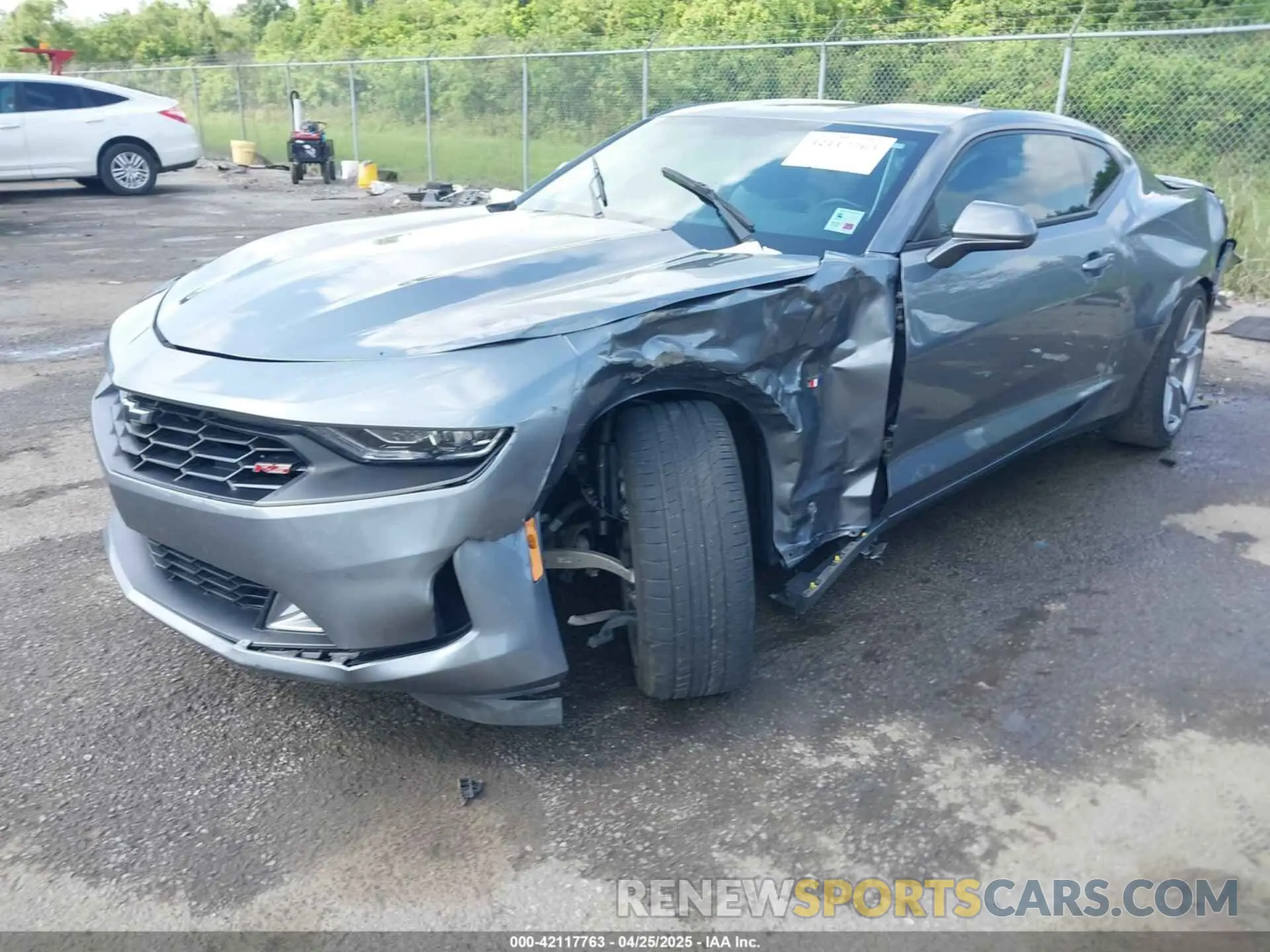 6 Photograph of a damaged car 1G1FB1RX7M0132519 CHEVROLET CAMARO 2021