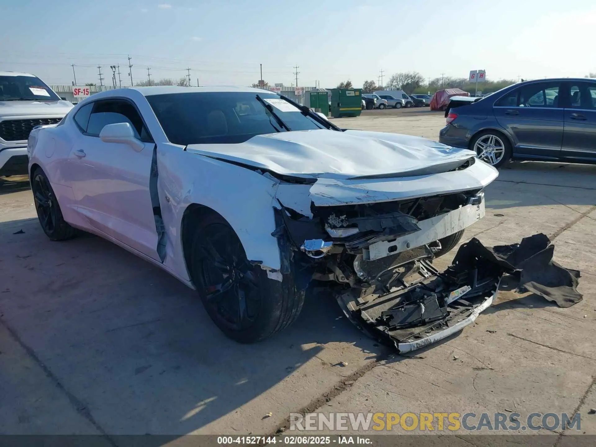 1 Фотография поврежденного автомобиля 1G1FB1RX8M0130021 CHEVROLET CAMARO 2021