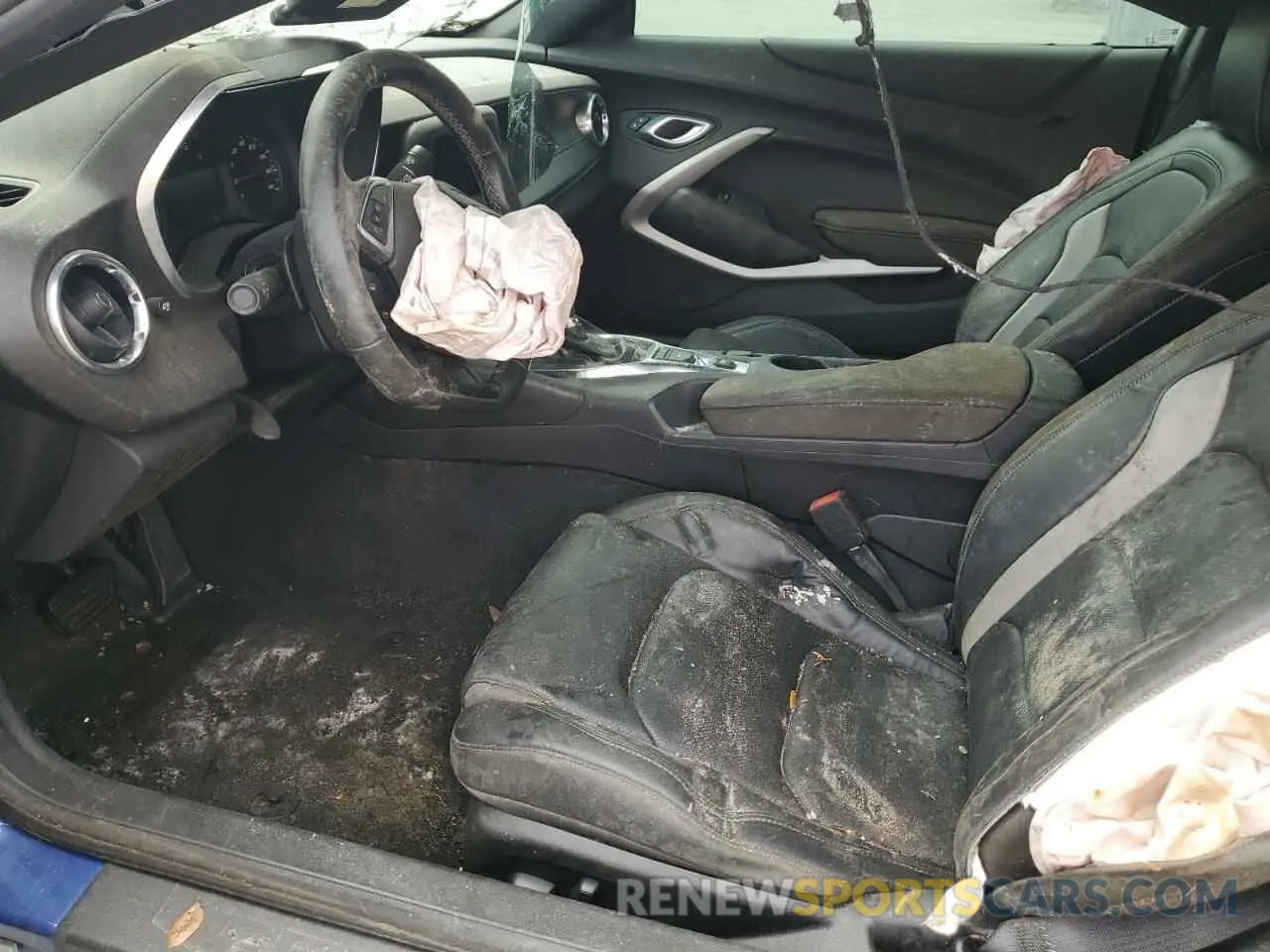 7 Photograph of a damaged car 1G1FD1RS3M0108989 CHEVROLET CAMARO 2021