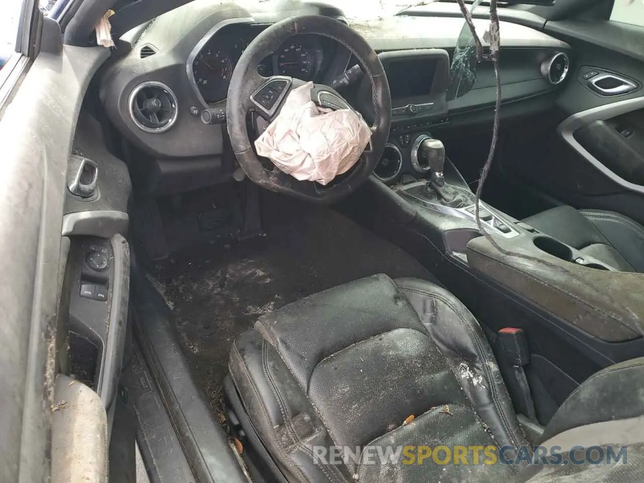8 Photograph of a damaged car 1G1FD1RS3M0108989 CHEVROLET CAMARO 2021