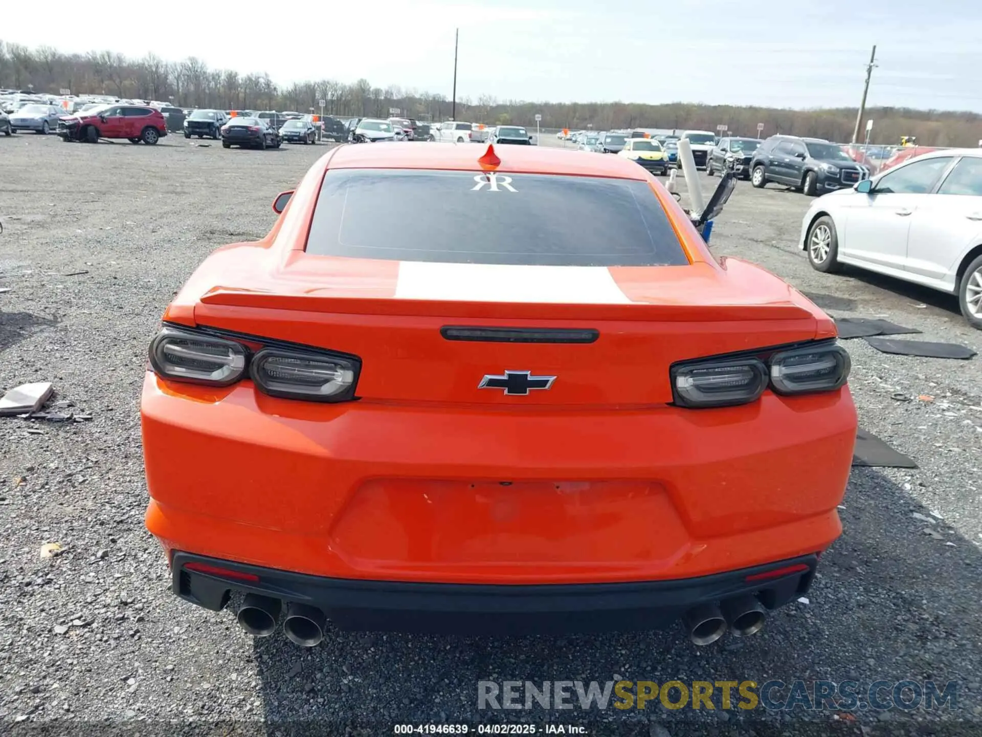 15 Photograph of a damaged car 1G1FD1RSXM0131203 CHEVROLET CAMARO 2021