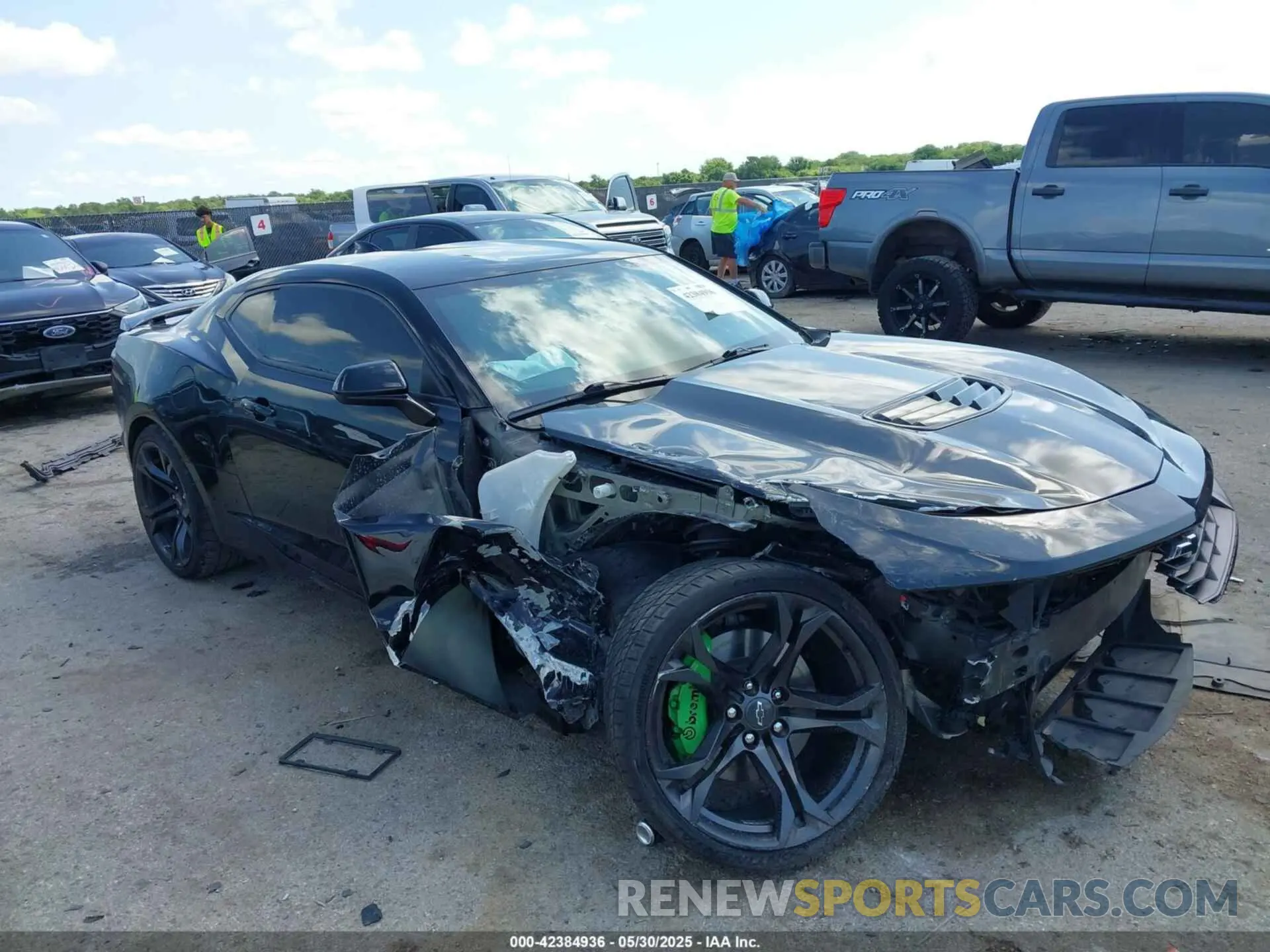 1 Фотография поврежденного автомобиля 1G1FE1R70M0117464 CHEVROLET CAMARO 2021