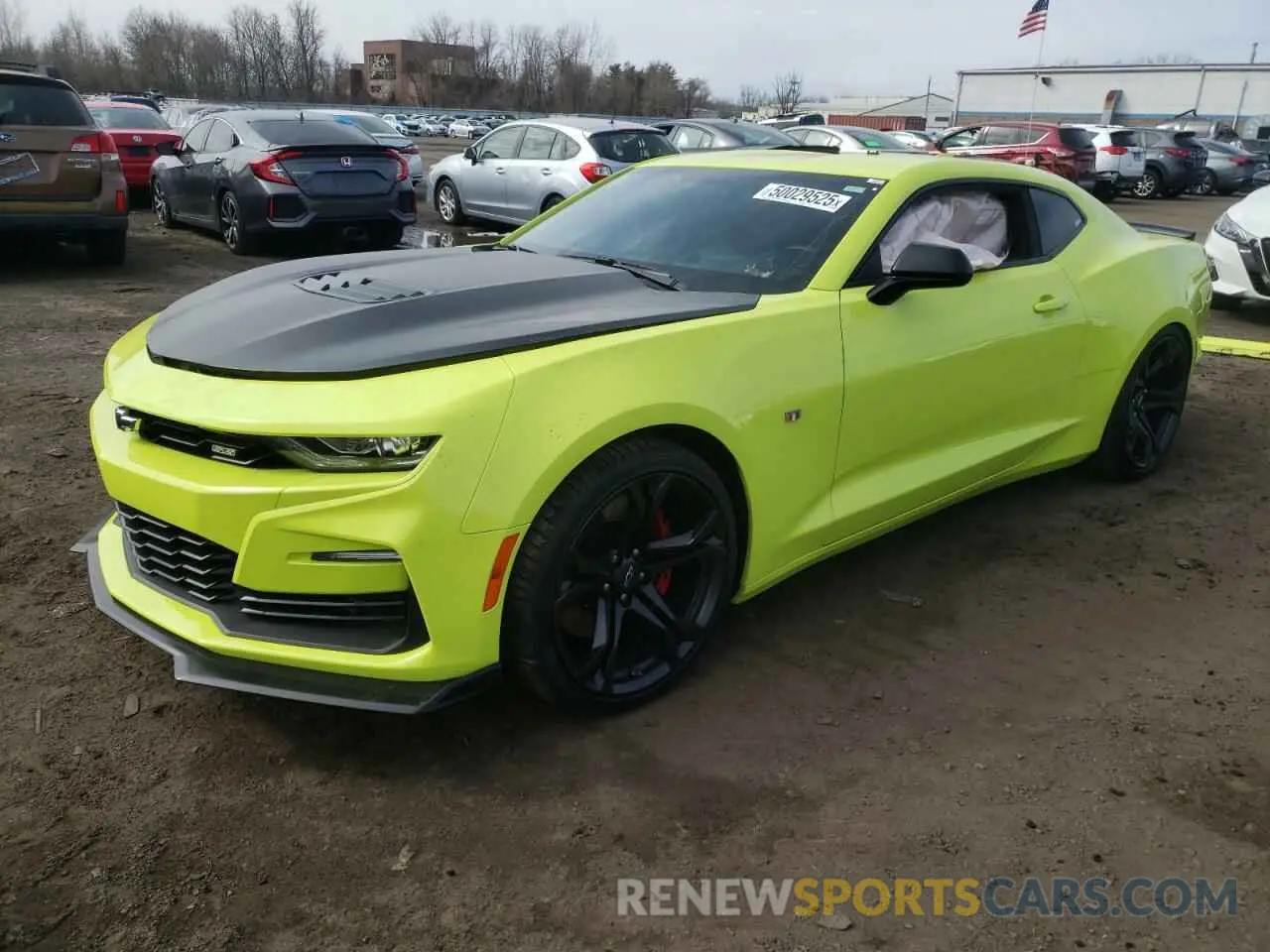 1 Photograph of a damaged car 1G1FE1R72M0108068 CHEVROLET CAMARO 2021