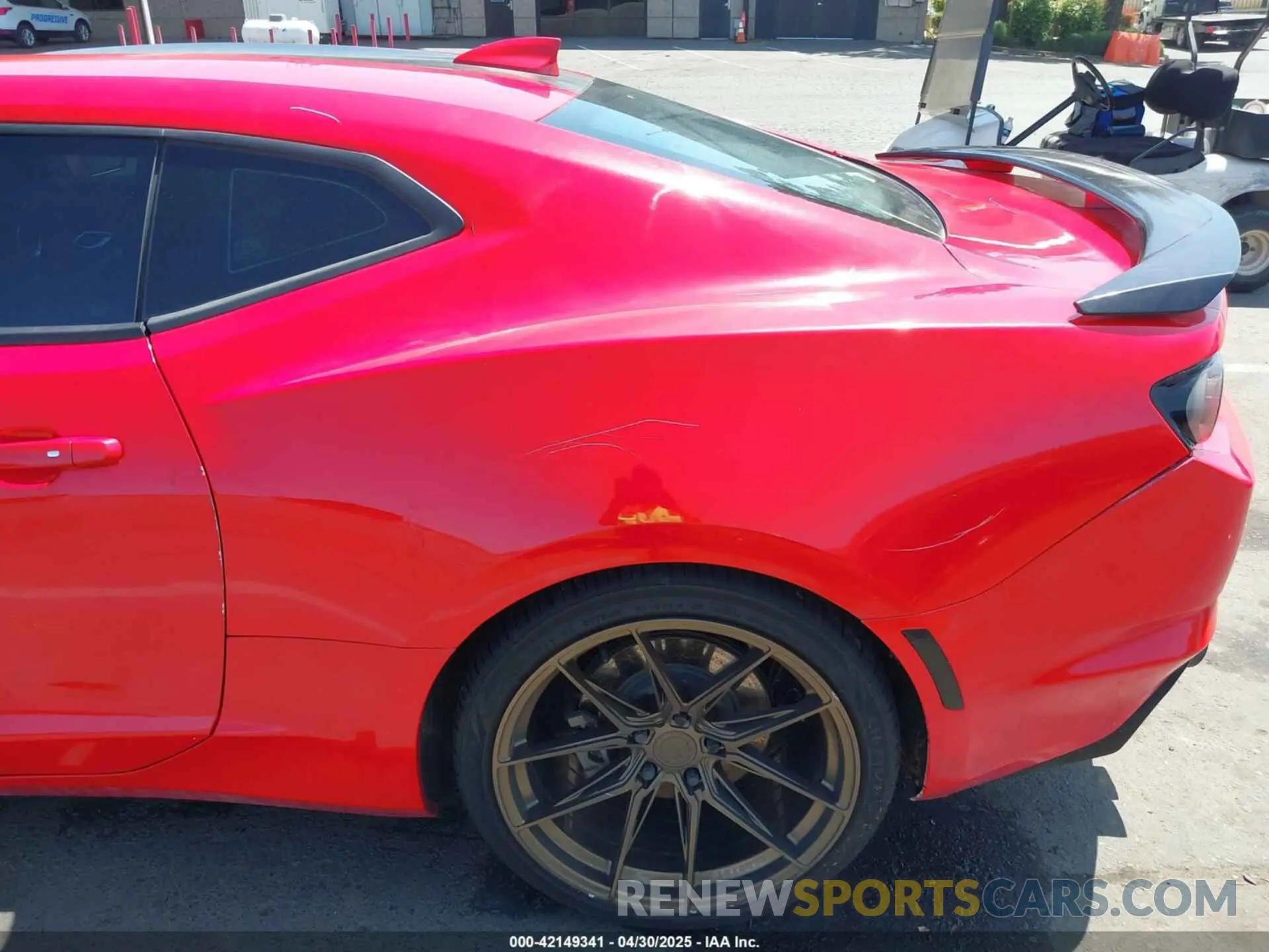 19 Photograph of a damaged car 1G1FE1R73M0108547 CHEVROLET CAMARO 2021