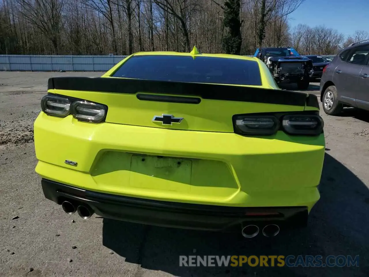 6 Photograph of a damaged car 1G1FE1R76M0105173 CHEVROLET CAMARO 2021