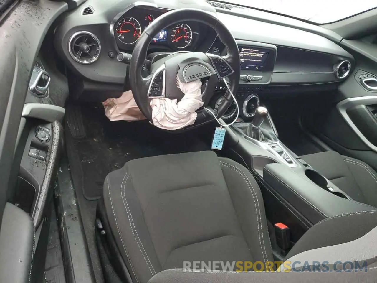 8 Фотография поврежденного автомобиля 1G1FE1R7XM0124664 CHEVROLET CAMARO 2021