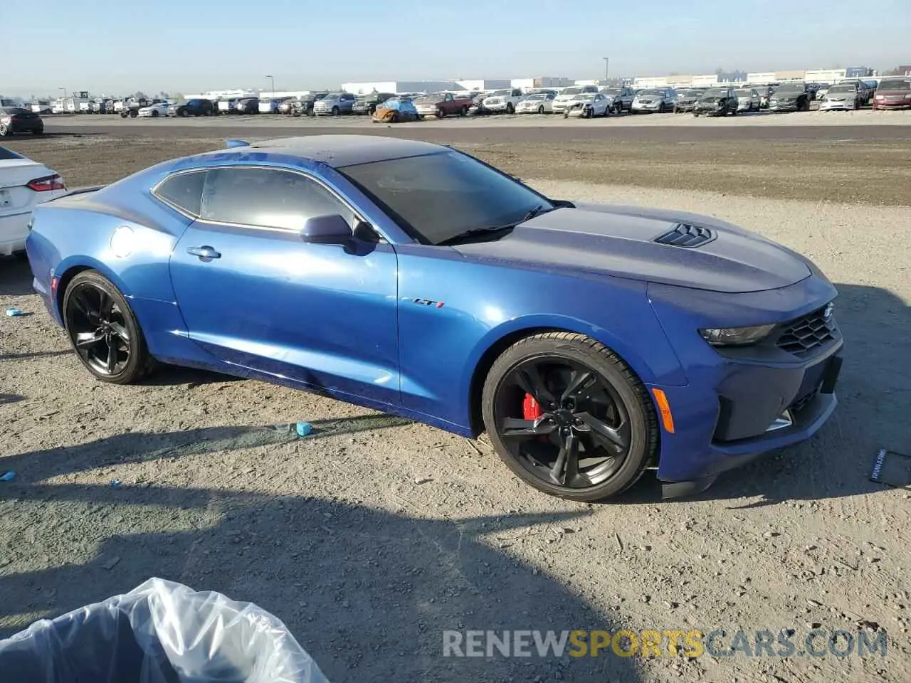 4 Фотография поврежденного автомобиля 1G1FF1R71M0123934 CHEVROLET CAMARO 2021