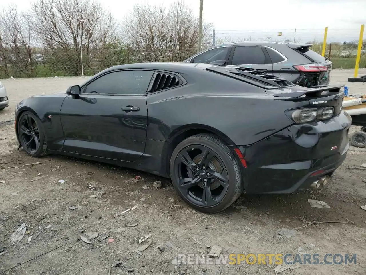 2 Photograph of a damaged car 1G1FF1R71M0138661 CHEVROLET CAMARO 2021
