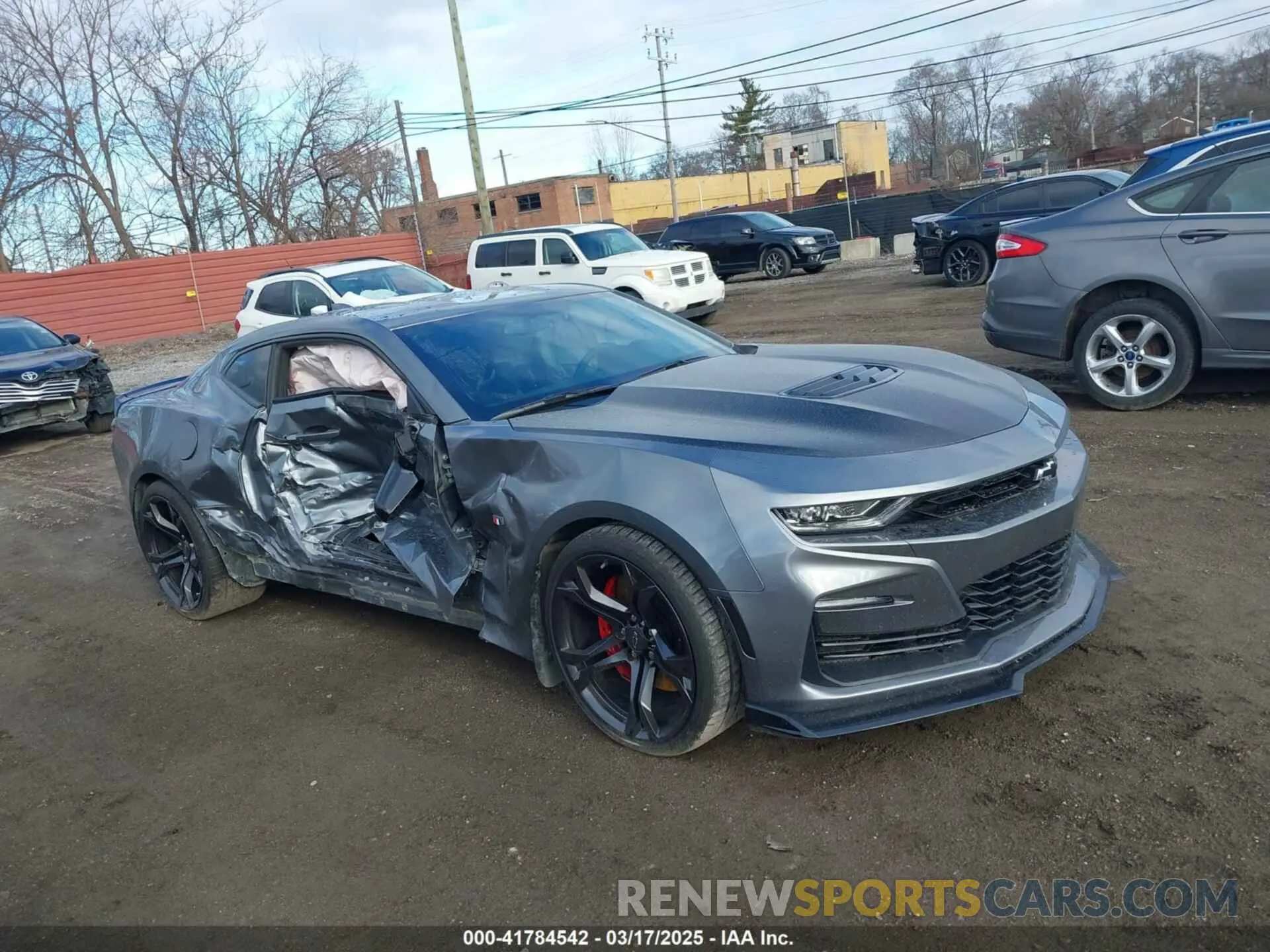 1 Фотография поврежденного автомобиля 1G1FF1R73M0103992 CHEVROLET CAMARO 2021