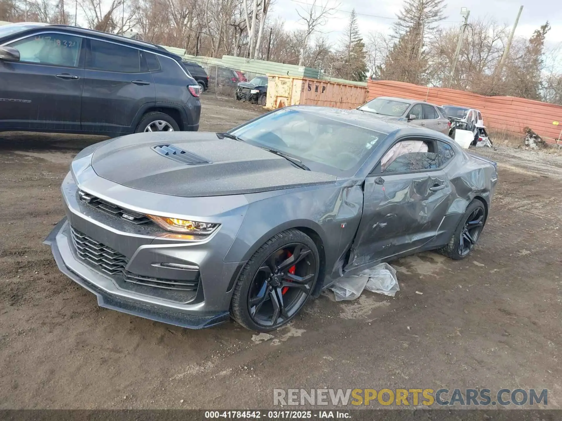 2 Фотография поврежденного автомобиля 1G1FF1R73M0103992 CHEVROLET CAMARO 2021