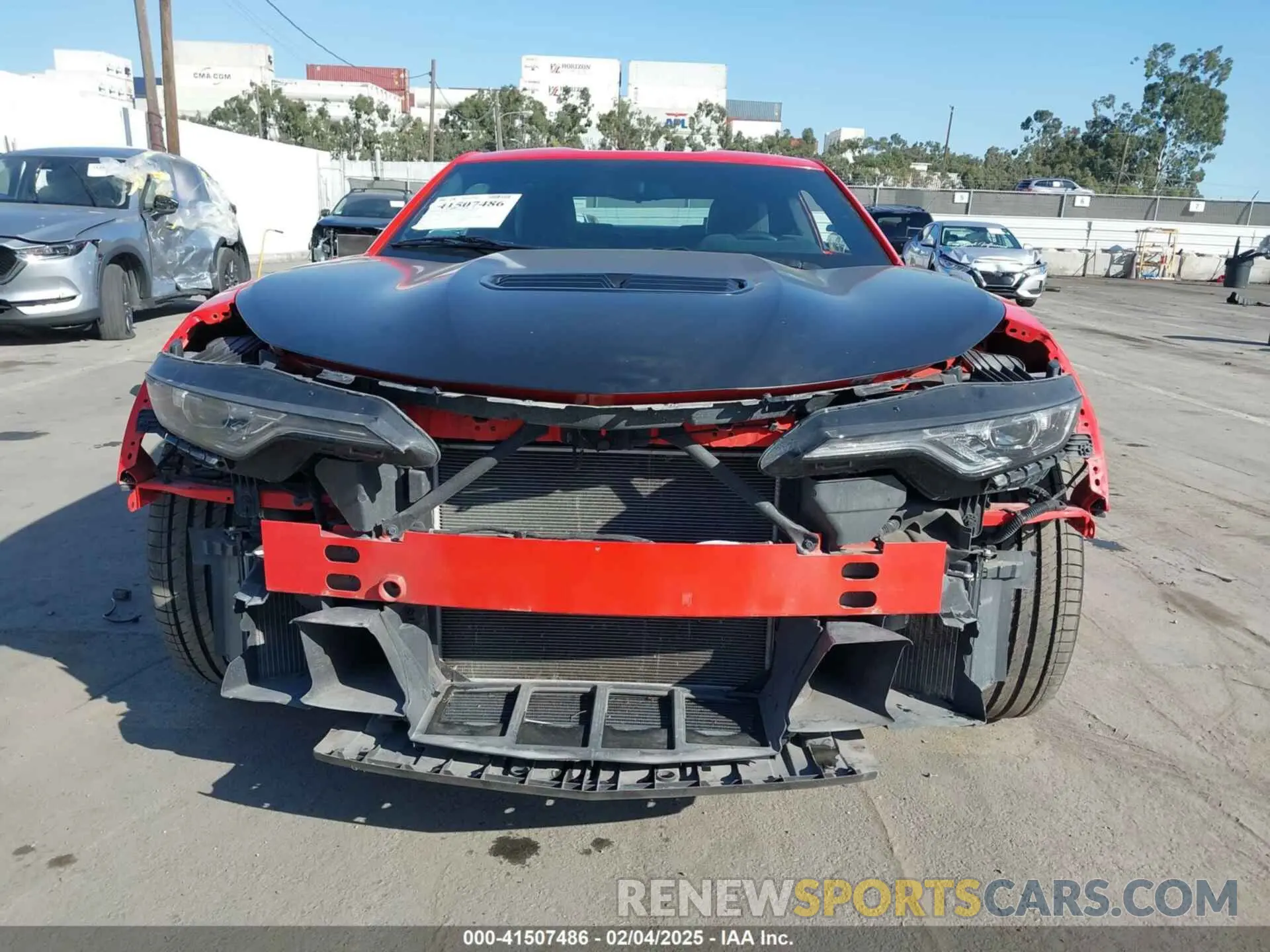 13 Photograph of a damaged car 1G1FF1R75M0104335 CHEVROLET CAMARO 2021