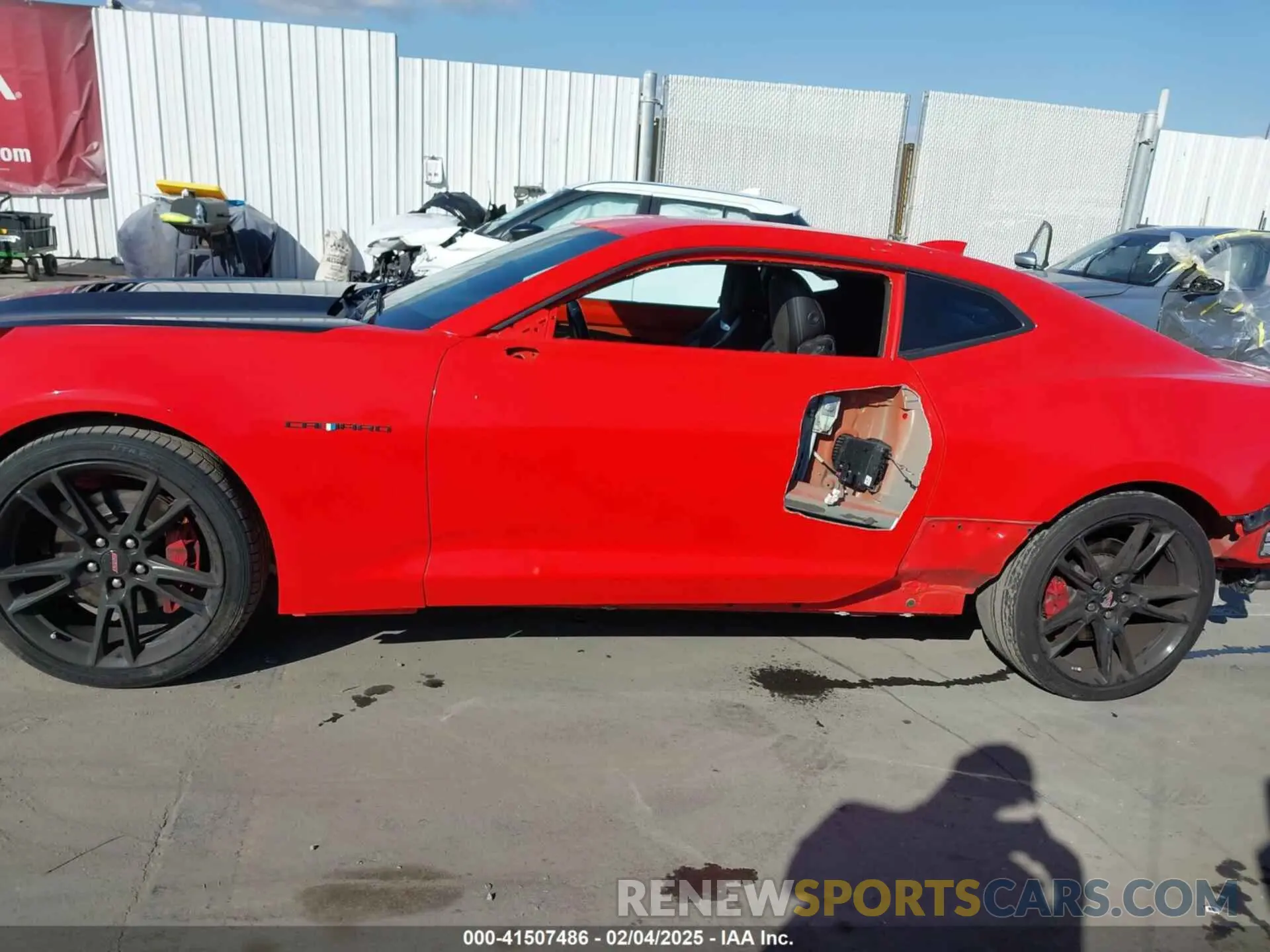 15 Photograph of a damaged car 1G1FF1R75M0104335 CHEVROLET CAMARO 2021