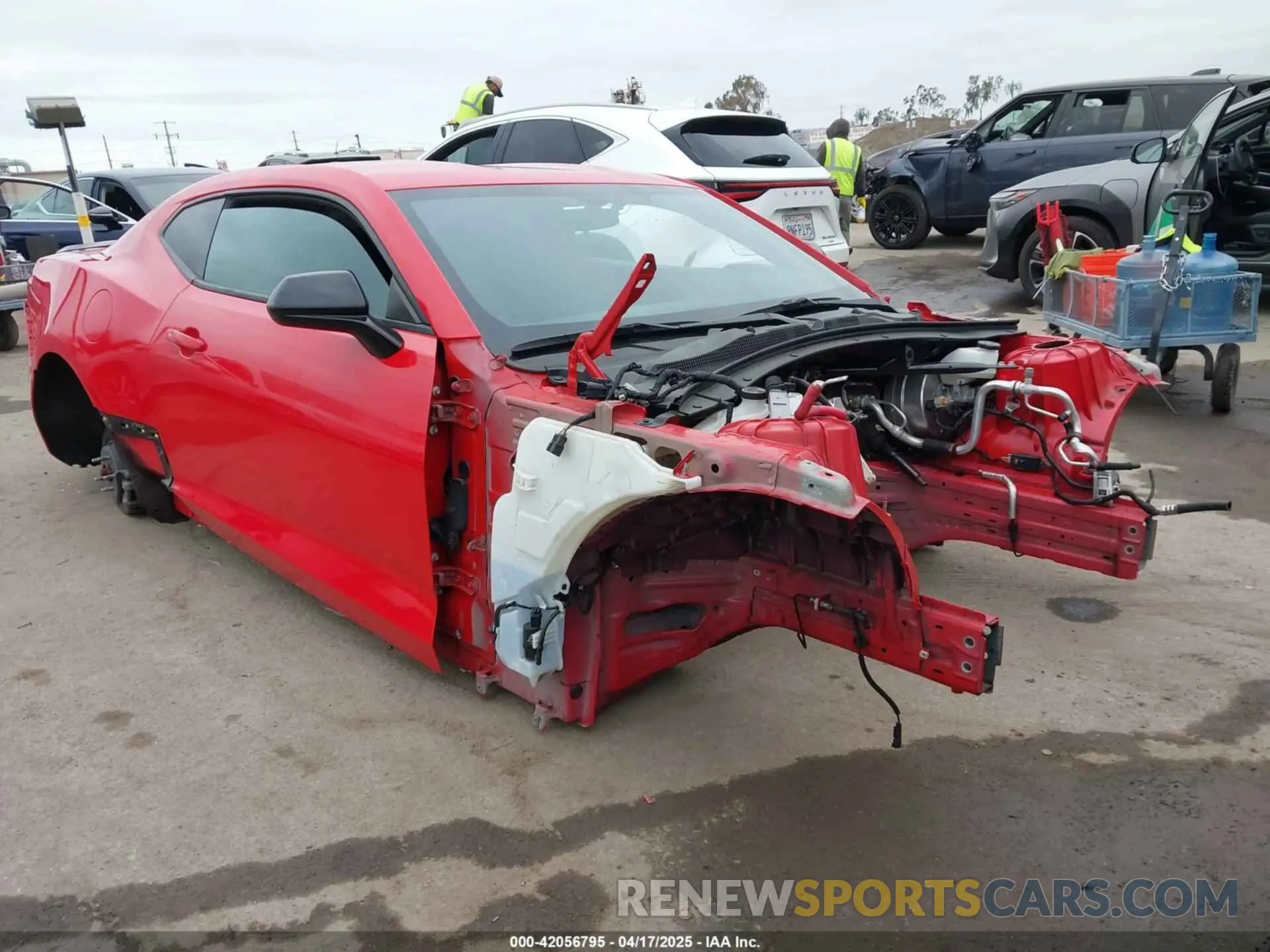 1 Фотография поврежденного автомобиля 1G1FF1R75M0139537 CHEVROLET CAMARO 2021