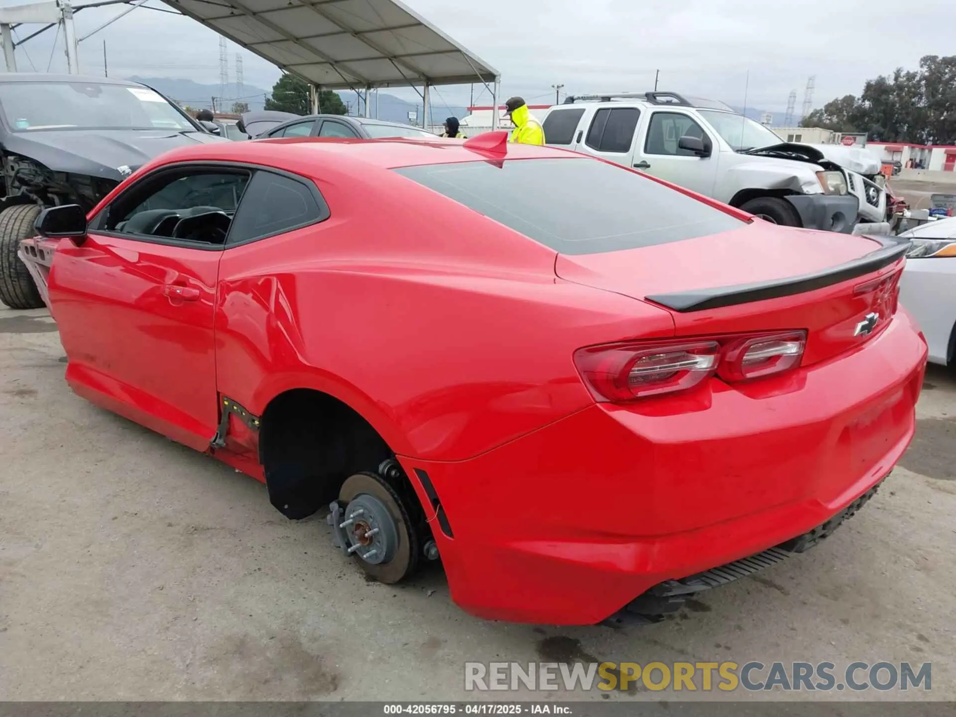 3 Фотография поврежденного автомобиля 1G1FF1R75M0139537 CHEVROLET CAMARO 2021