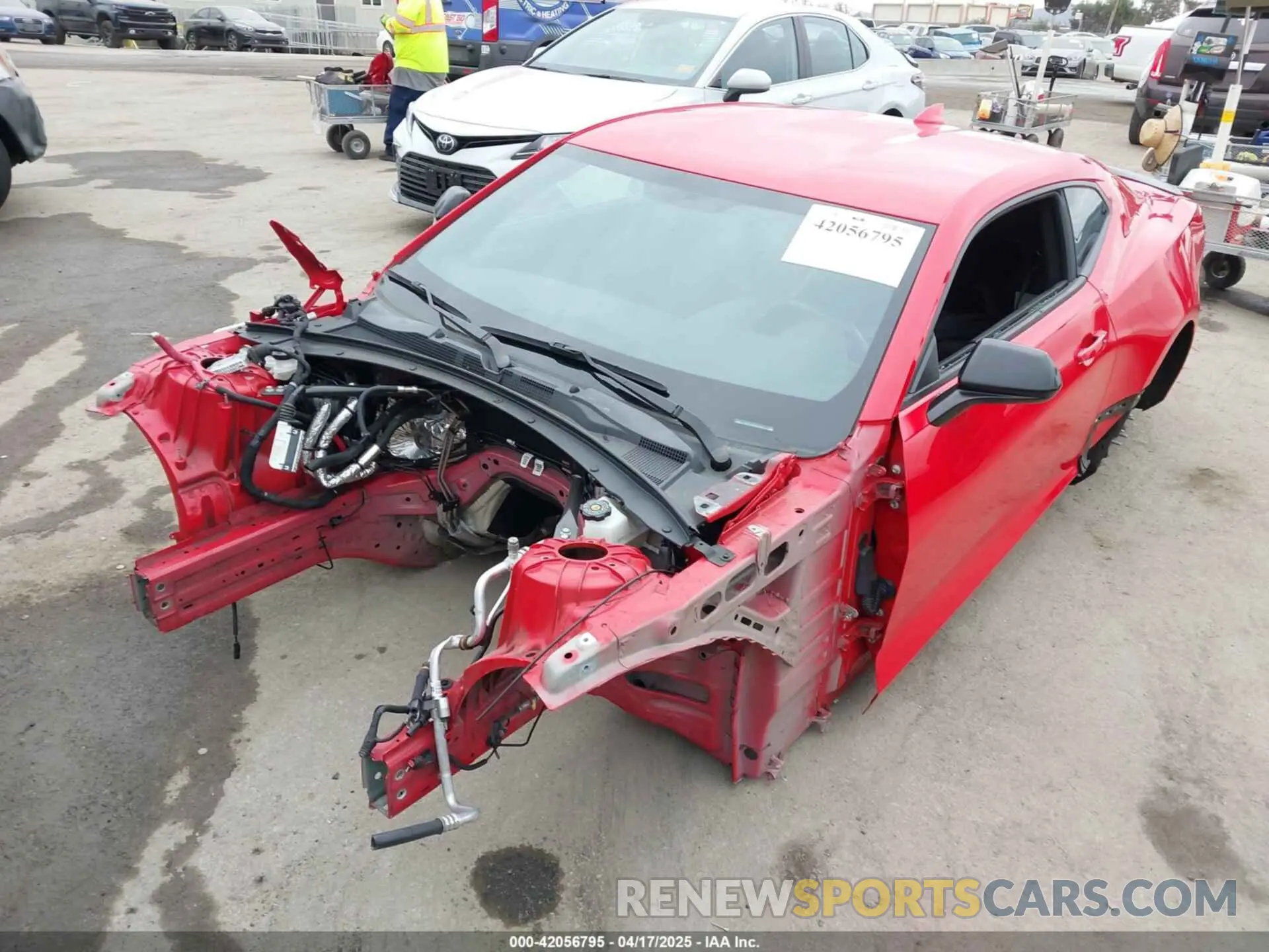 6 Фотография поврежденного автомобиля 1G1FF1R75M0139537 CHEVROLET CAMARO 2021