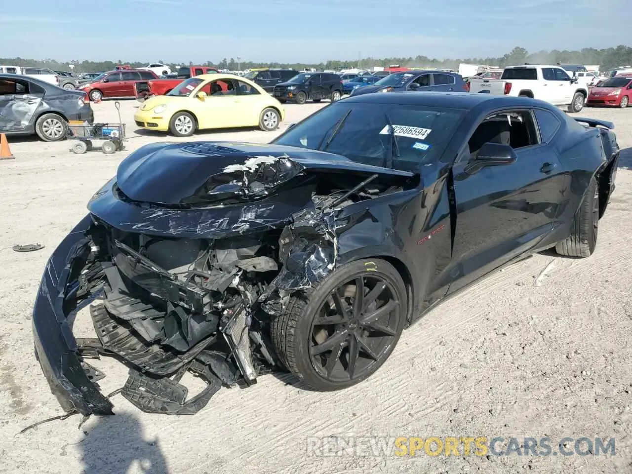 1 Фотография поврежденного автомобиля 1G1FF1R76M0102285 CHEVROLET CAMARO 2021