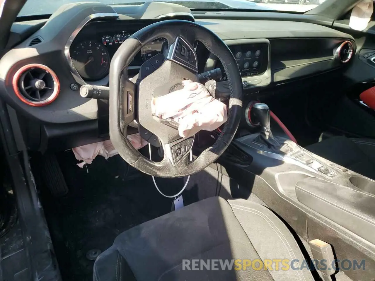 8 Фотография поврежденного автомобиля 1G1FF1R76M0102285 CHEVROLET CAMARO 2021