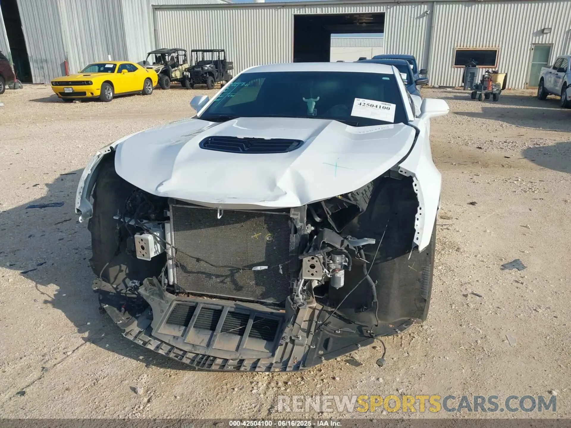 6 Фотография поврежденного автомобиля 1G1FF1R76M0138820 CHEVROLET CAMARO 2021