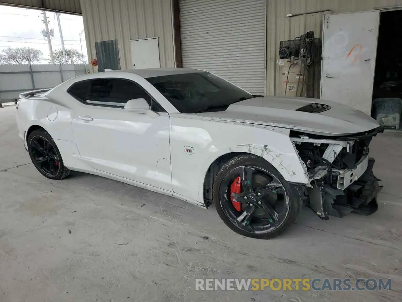 4 Фотография поврежденного автомобиля 1G1FF1R7XM0138822 CHEVROLET CAMARO 2021