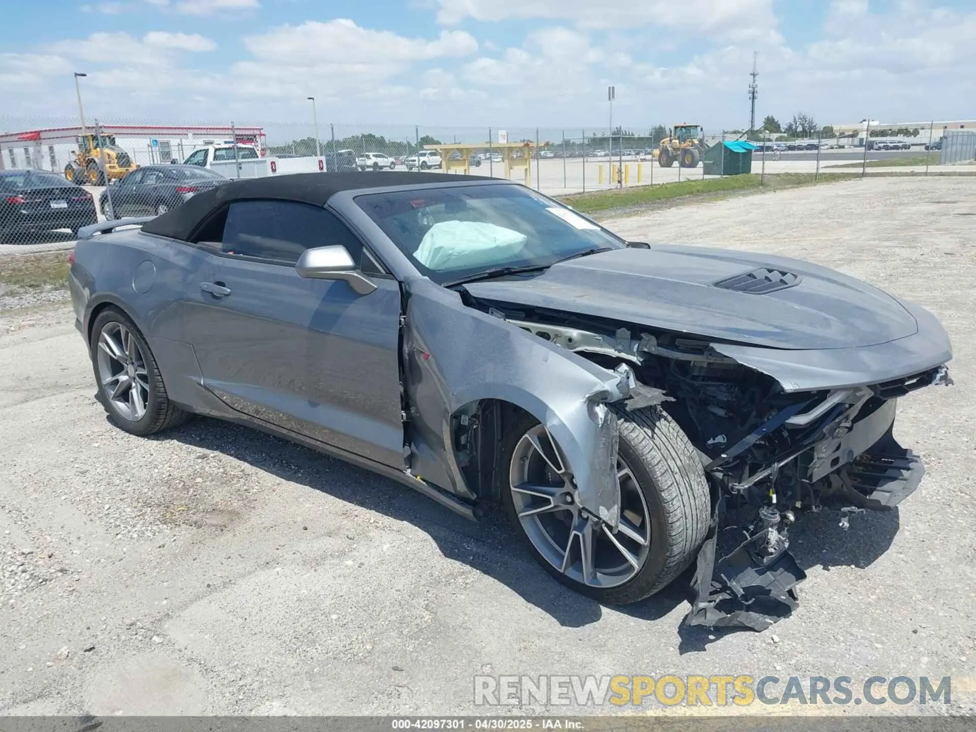 1 Фотография поврежденного автомобиля 1G1FF3D77M0104498 CHEVROLET CAMARO 2021