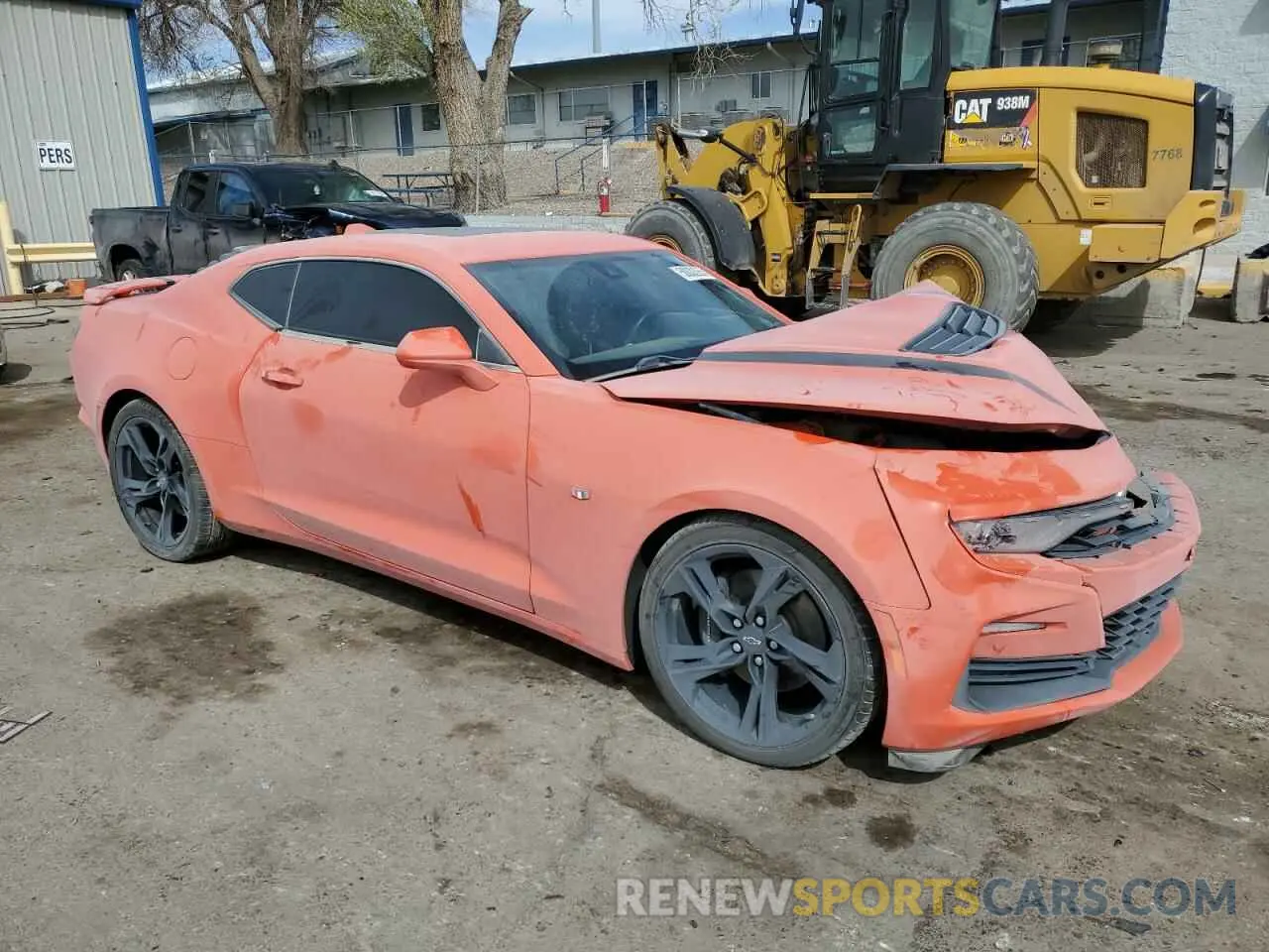 4 Фотография поврежденного автомобиля 1G1FH1R70M0105967 CHEVROLET CAMARO 2021
