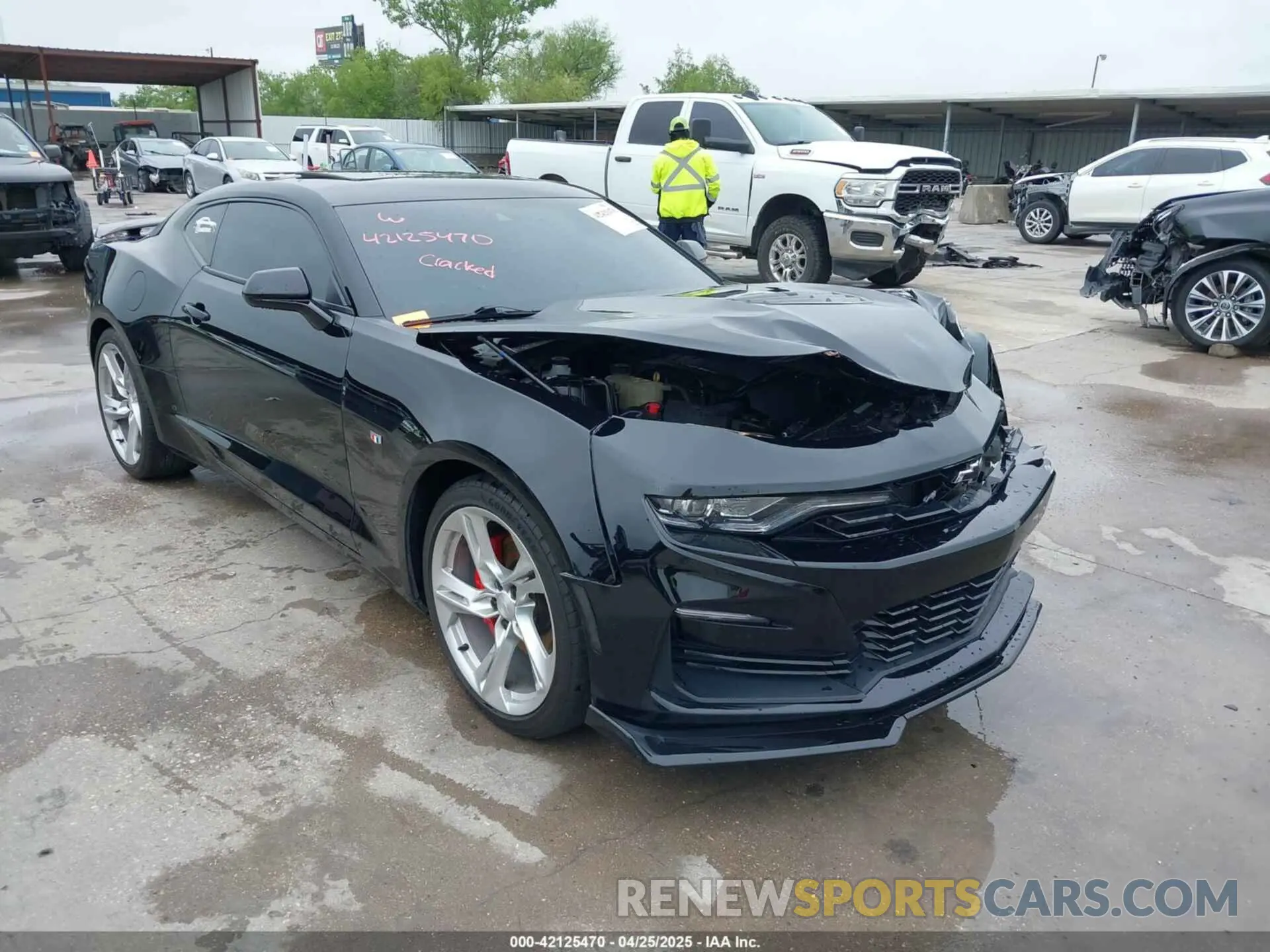 1 Фотография поврежденного автомобиля 1G1FH1R75M0120917 CHEVROLET CAMARO 2021