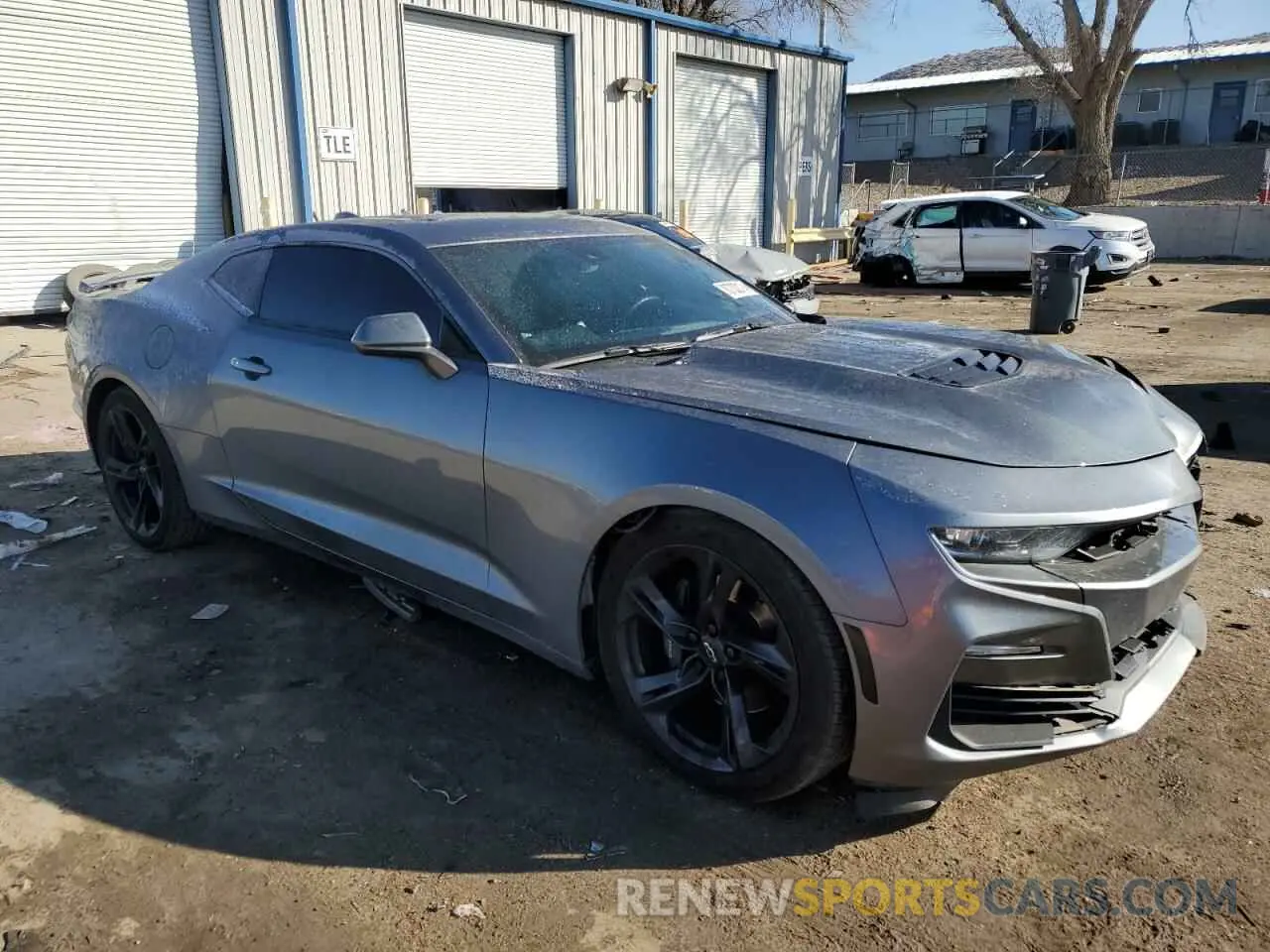 4 Фотография поврежденного автомобиля 1G1FH1R76M0121574 CHEVROLET CAMARO 2021