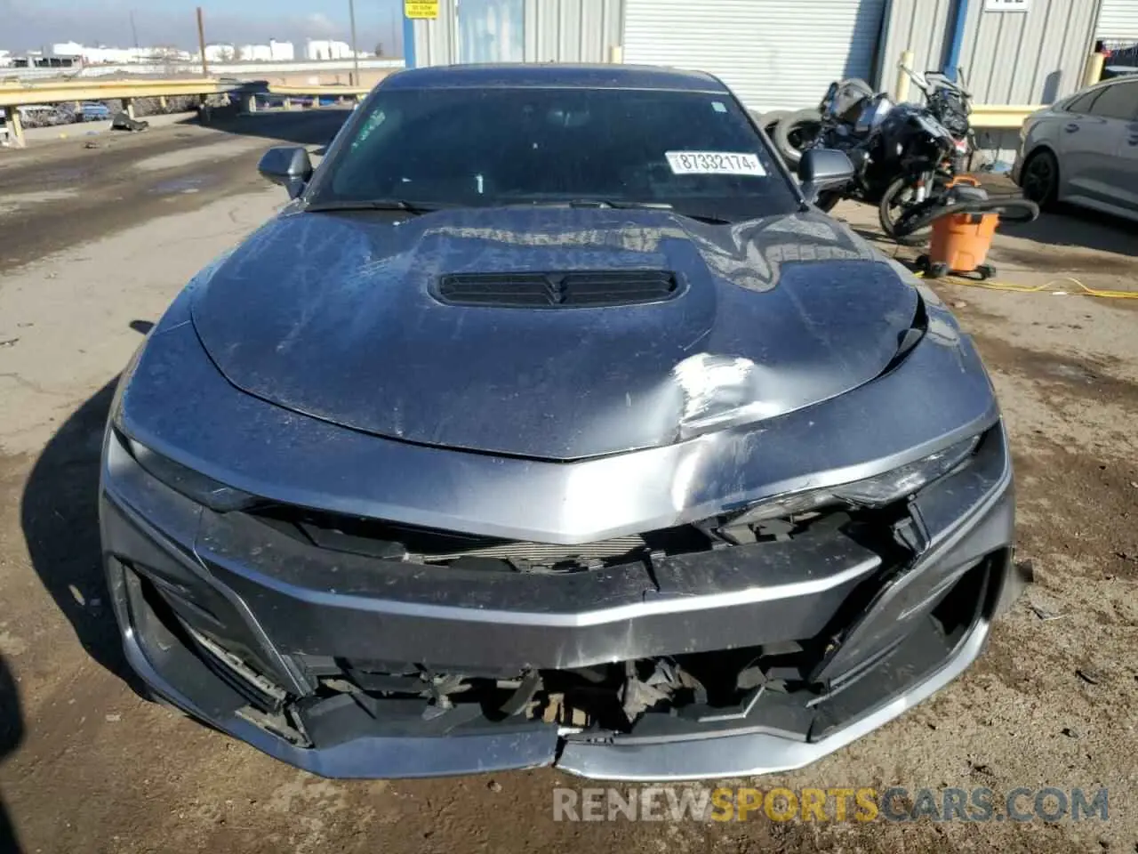 5 Фотография поврежденного автомобиля 1G1FH1R76M0121574 CHEVROLET CAMARO 2021
