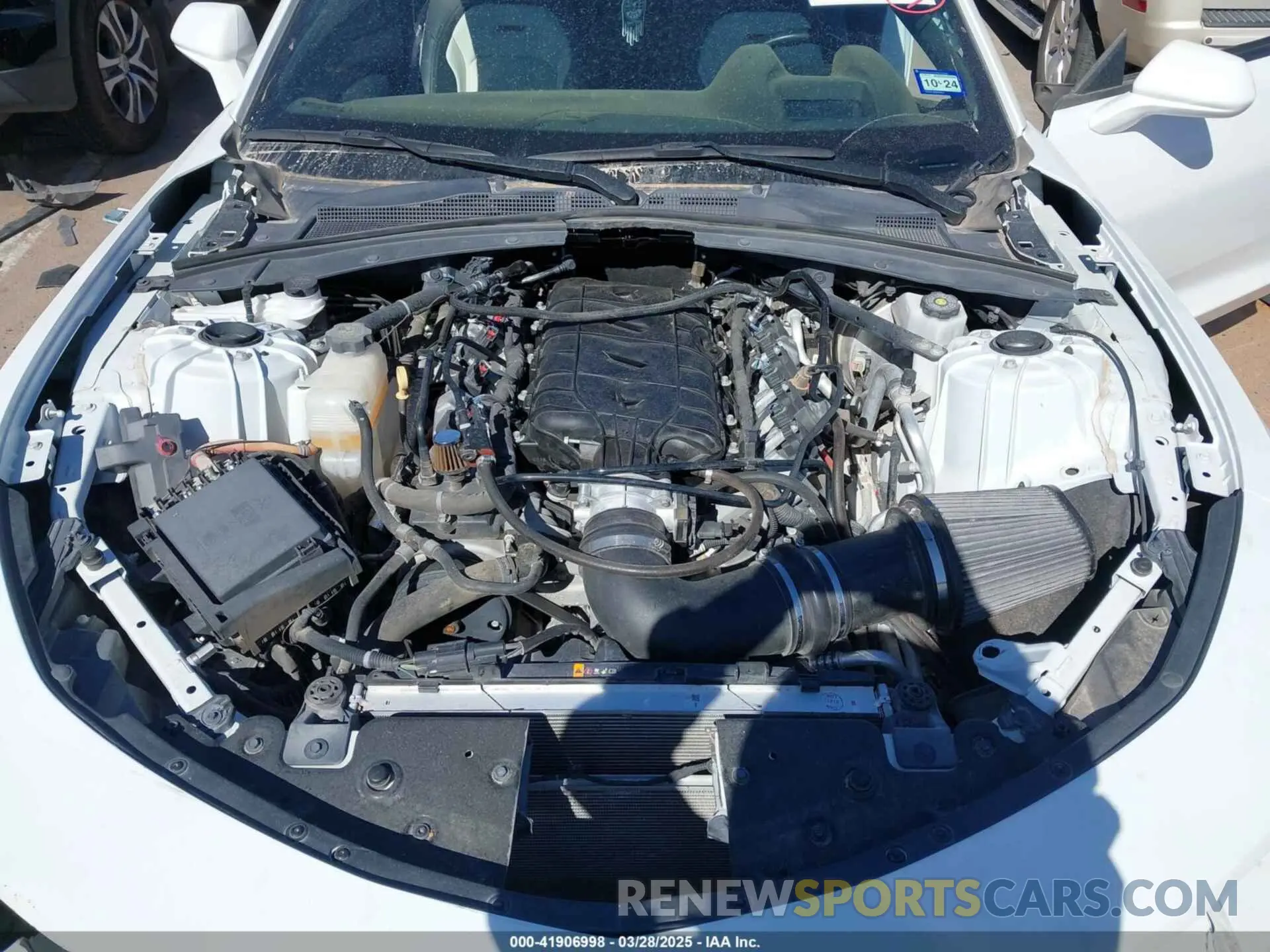 10 Фотография поврежденного автомобиля 1G1FH1R76M0138438 CHEVROLET CAMARO 2021
