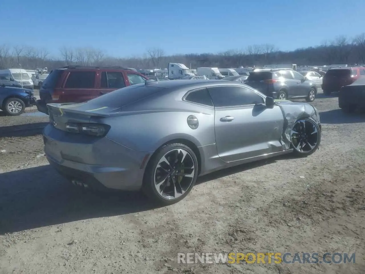 3 Фотография поврежденного автомобиля 1G1FH1R7XM0123022 CHEVROLET CAMARO 2021