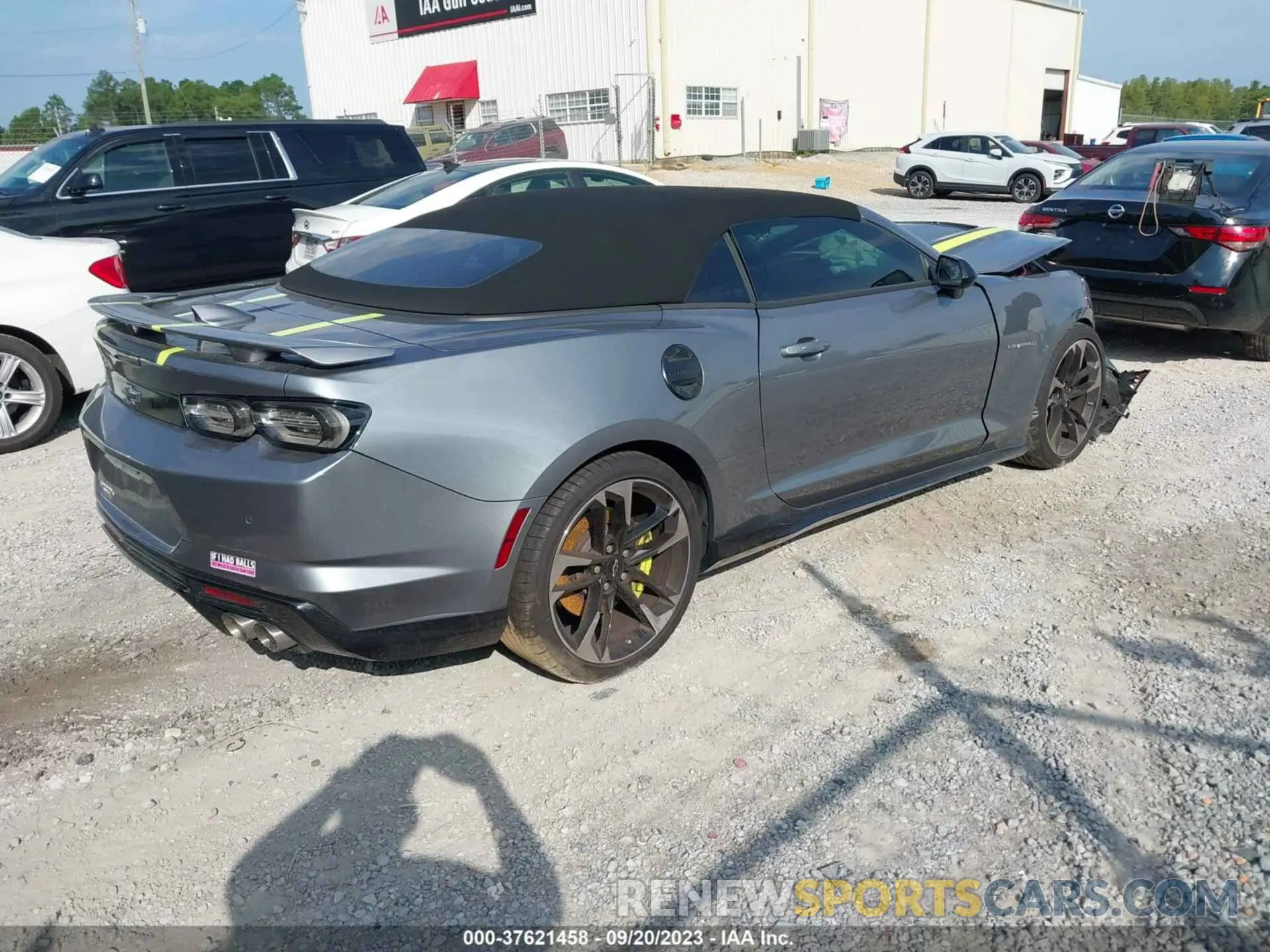 4 Фотография поврежденного автомобиля 1G1FH3D79M0140803 CHEVROLET CAMARO 2021