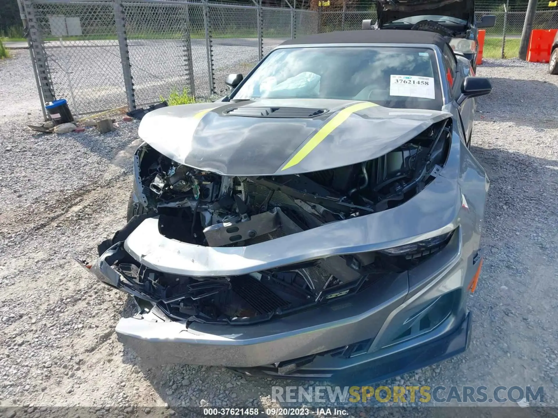 6 Фотография поврежденного автомобиля 1G1FH3D79M0140803 CHEVROLET CAMARO 2021