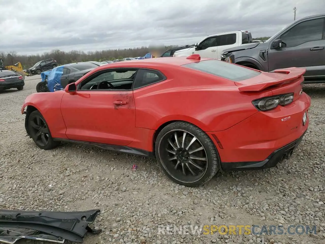 2 Фотография поврежденного автомобиля 1G1FK1R63M0131939 CHEVROLET CAMARO 2021