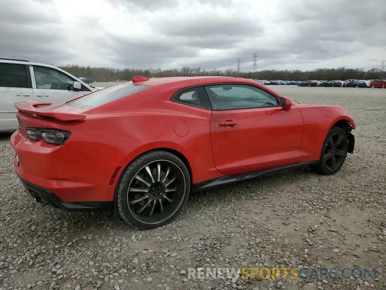 3 Фотография поврежденного автомобиля 1G1FK1R63M0131939 CHEVROLET CAMARO 2021