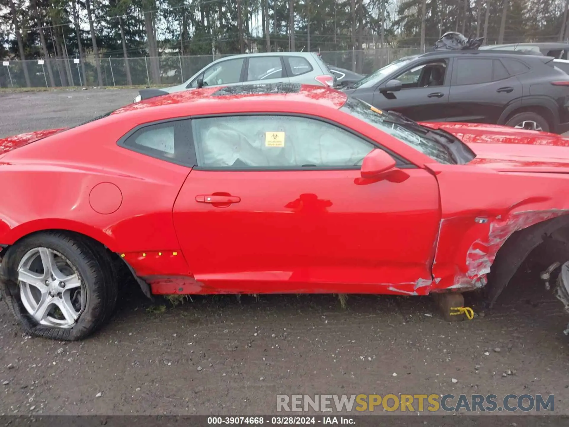 12 Фотография поврежденного автомобиля 1G1FB1RX0N0112968 CHEVROLET CAMARO 2022