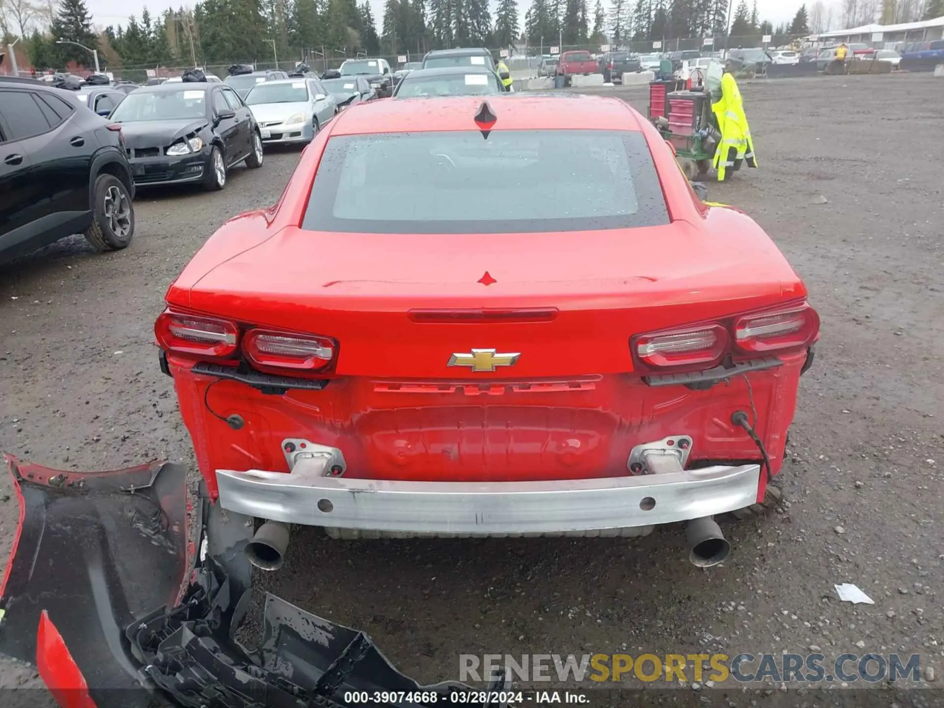 15 Фотография поврежденного автомобиля 1G1FB1RX0N0112968 CHEVROLET CAMARO 2022