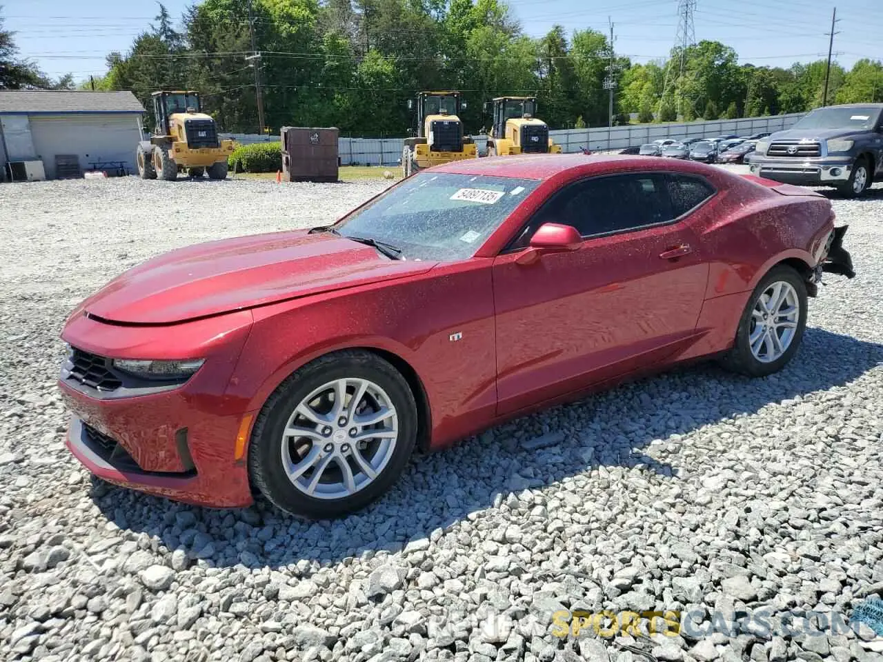 1 Photograph of a damaged car 1G1FB1RX2N0116794 CHEVROLET CAMARO 2022