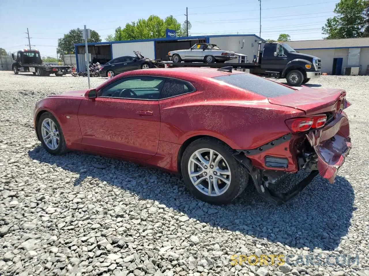 2 Photograph of a damaged car 1G1FB1RX2N0116794 CHEVROLET CAMARO 2022