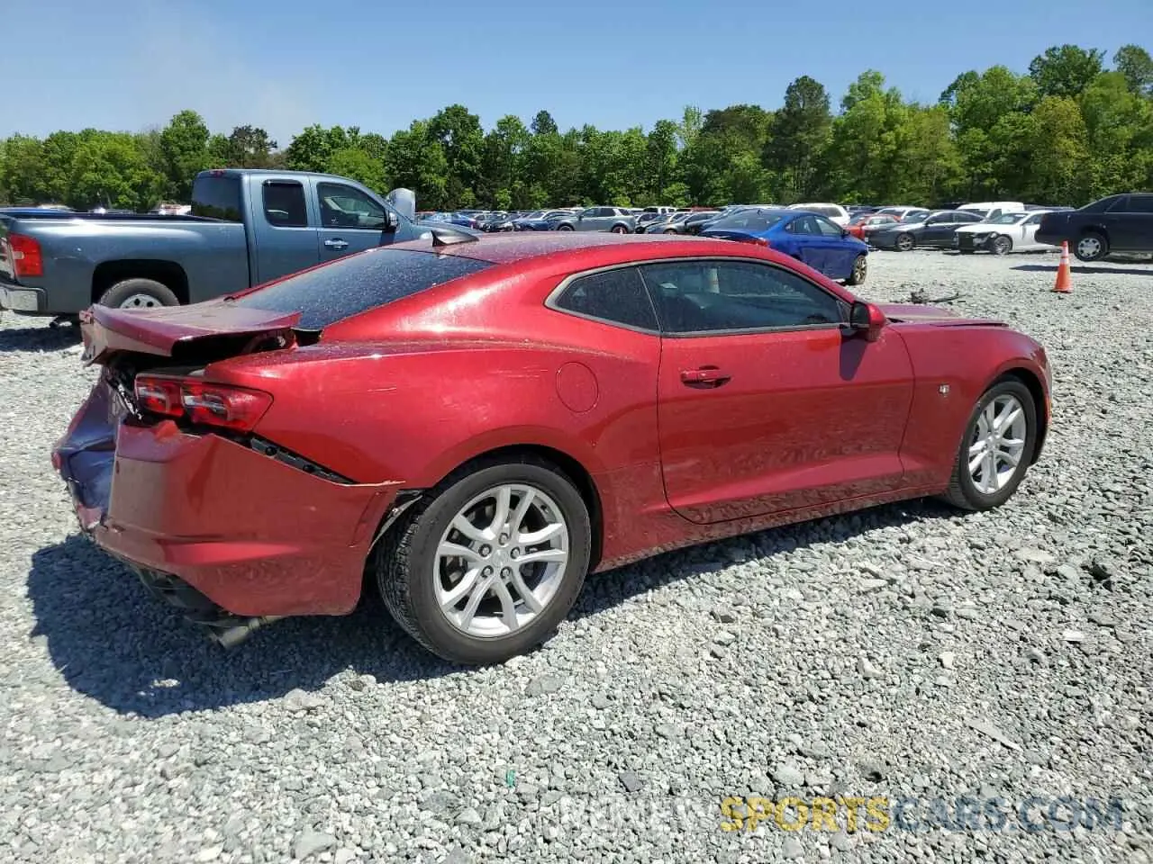 3 Photograph of a damaged car 1G1FB1RX2N0116794 CHEVROLET CAMARO 2022