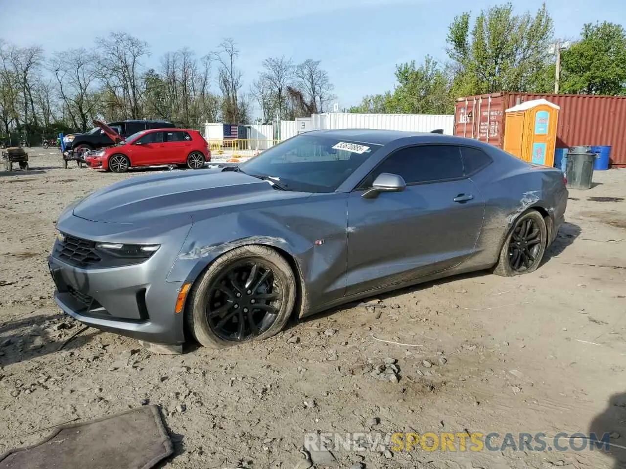 1 Photograph of a damaged car 1G1FB1RX3N0100457 CHEVROLET CAMARO 2022